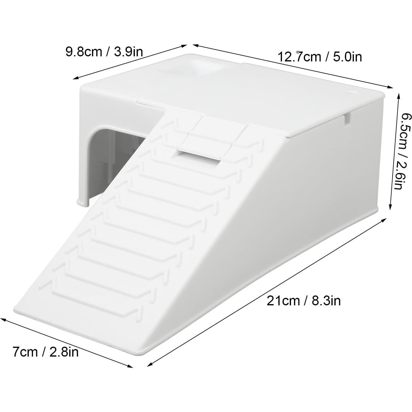 Plataforma de Sol para Tortugas JOROBURO 21cm Plástico Grueso