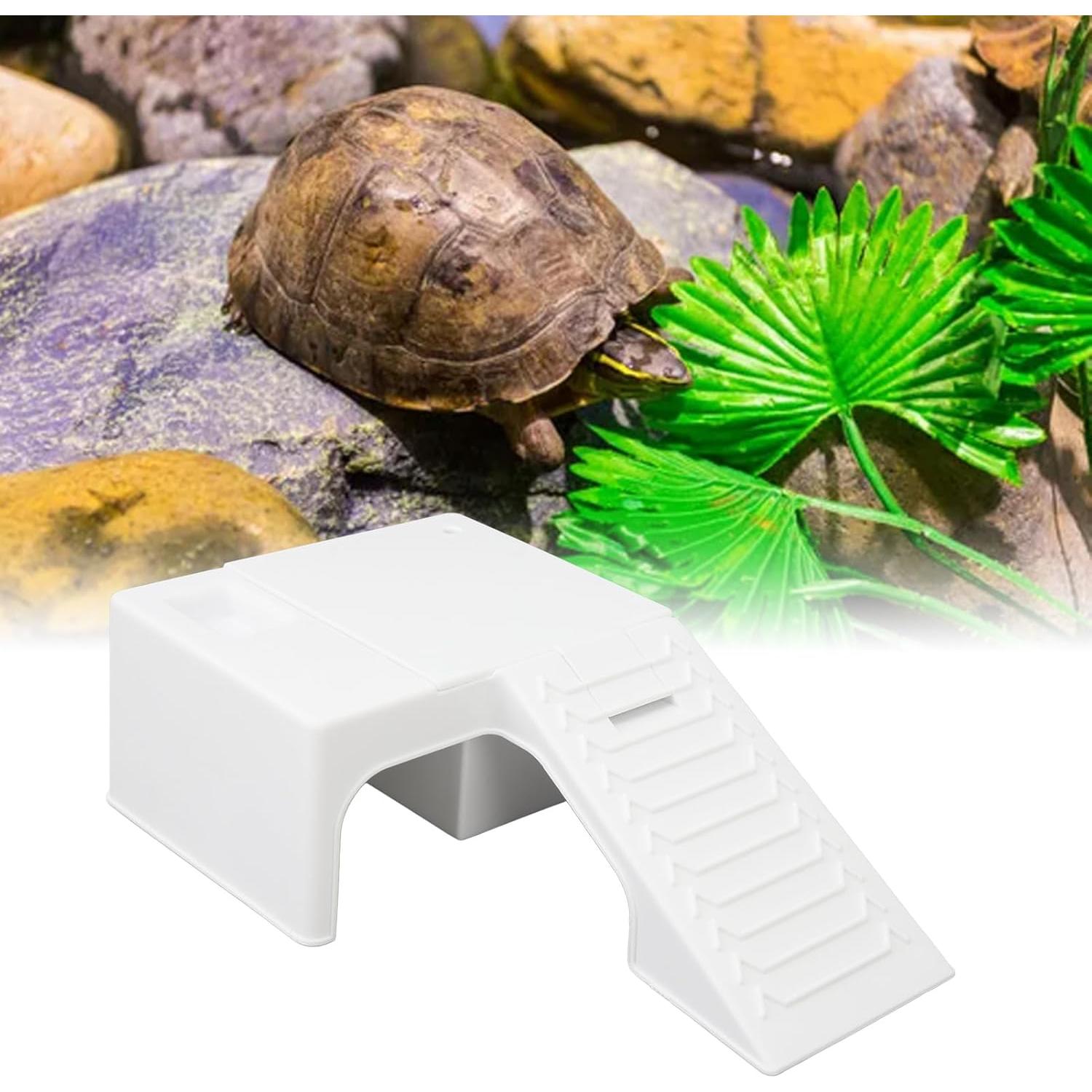 Plataforma de Sol para Tortugas JOROBURO 21cm Plástico Grueso