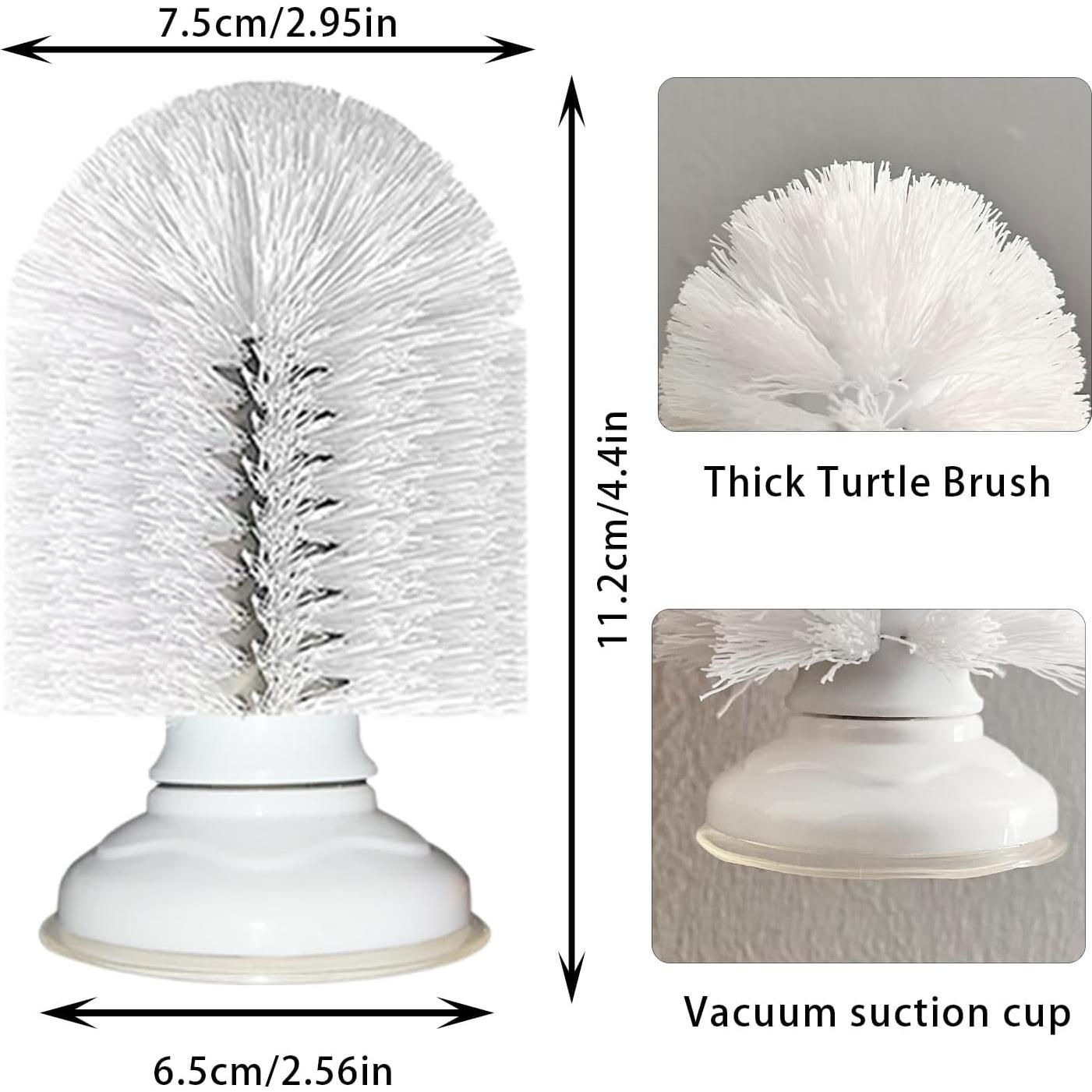 Cepillo de Limpieza para Tortugas Neacus con Ventosa Firme