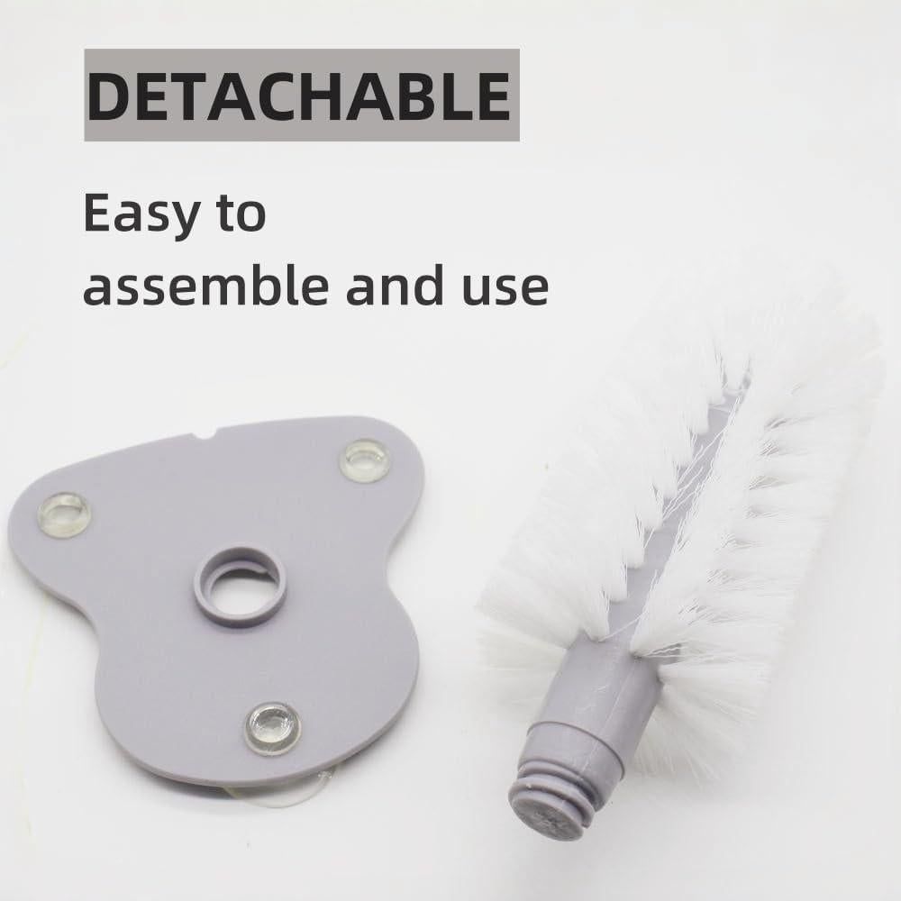 Cepillo para Tortugas DoubleWood con Ventosa - 19x12cm