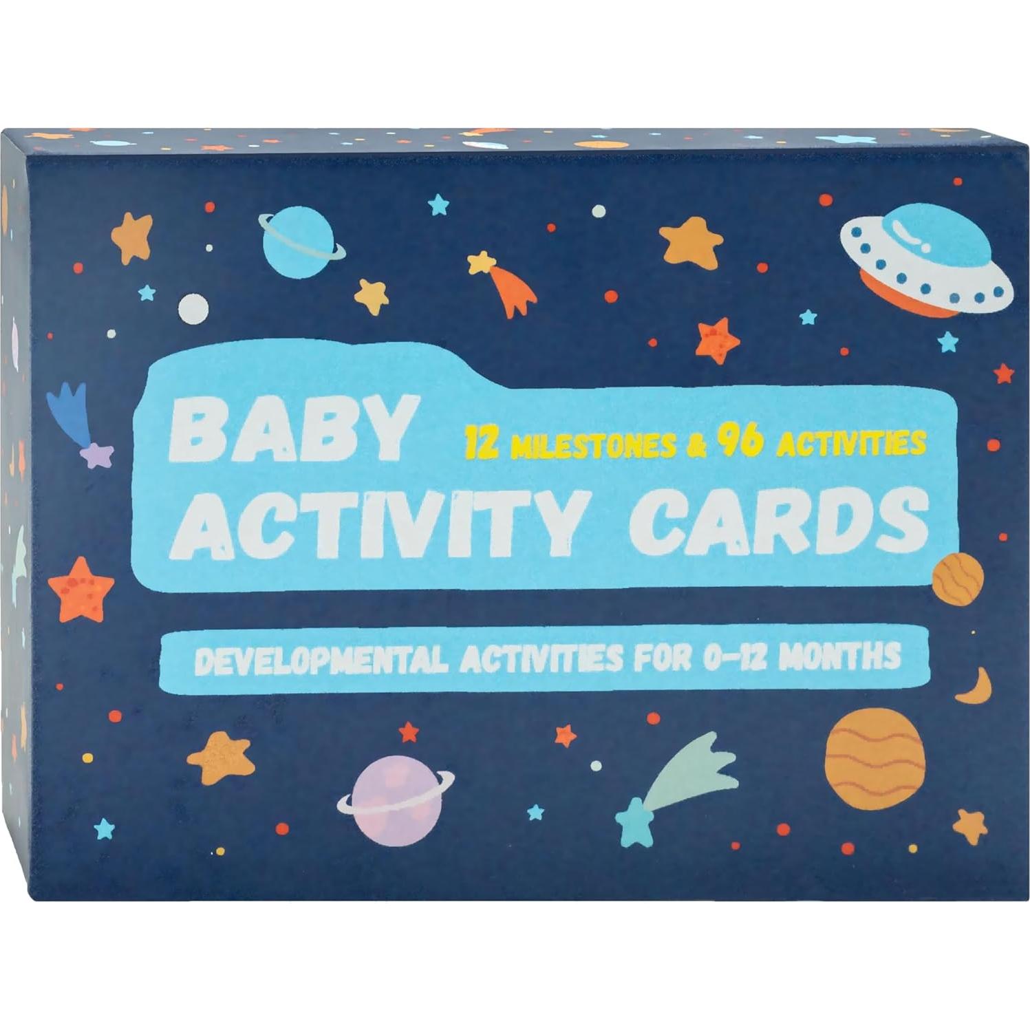 Tarjetas de Actividad para Bebés 0-12 Meses - 96 Hitos Esenciales