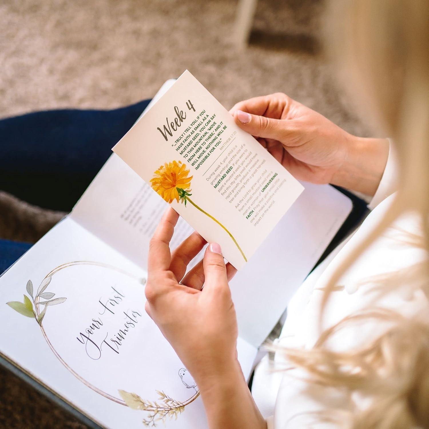 Tarjetas de Oración para el Embarazo - Autumn & Annie - 20 Tarjetas