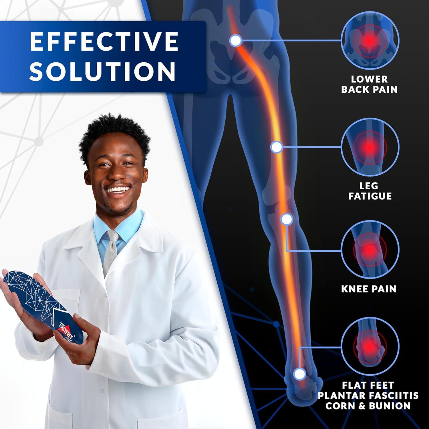Plantillas ortopédicas EASYFEET S - Soporte anti-fatiga