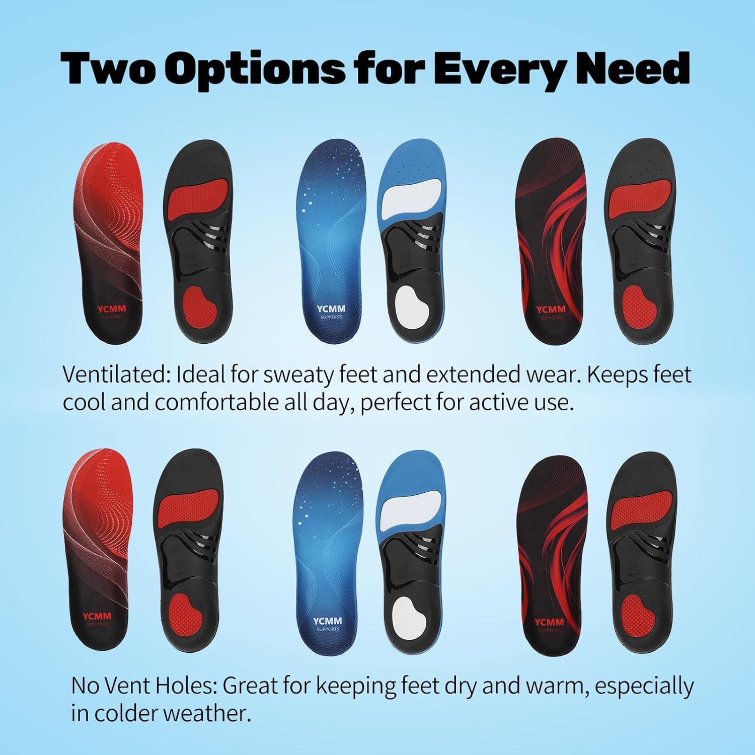 Plantillas Ortopédicas YCMM para Alivio de Fascitis Plantar 100 kg