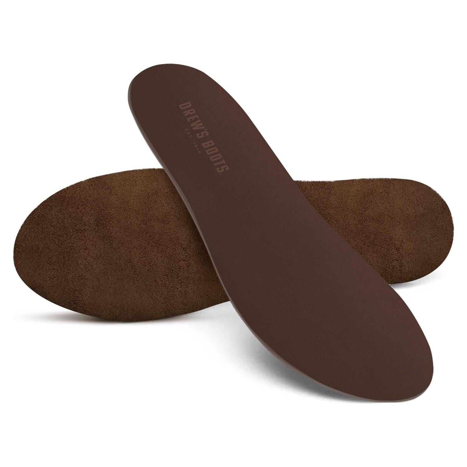 Plantillas de Cuero Drew para Botas - Comodidad y Soporte