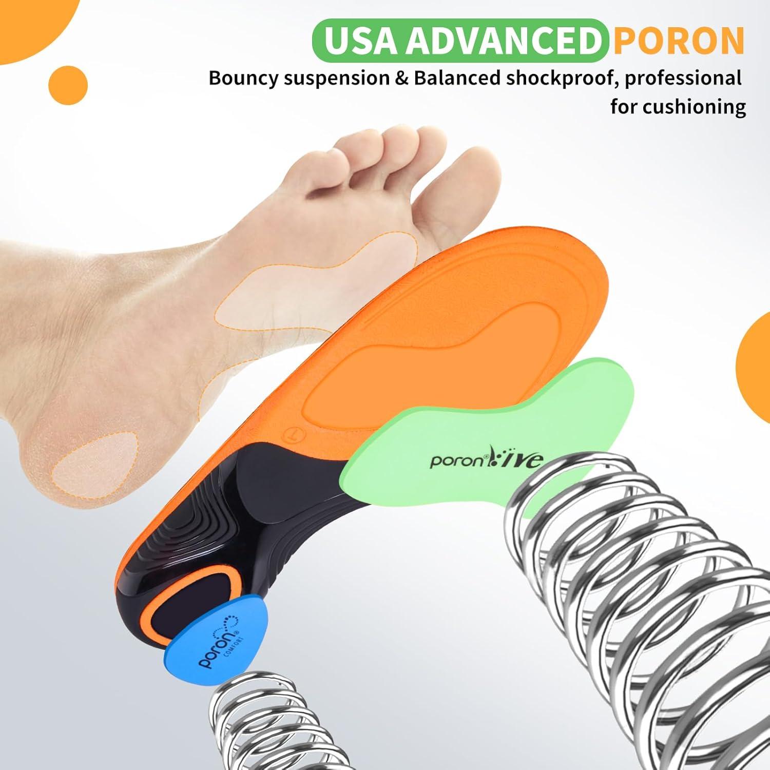 Plantillas Ortopédicas Slltto para Fascitis Plantar - L