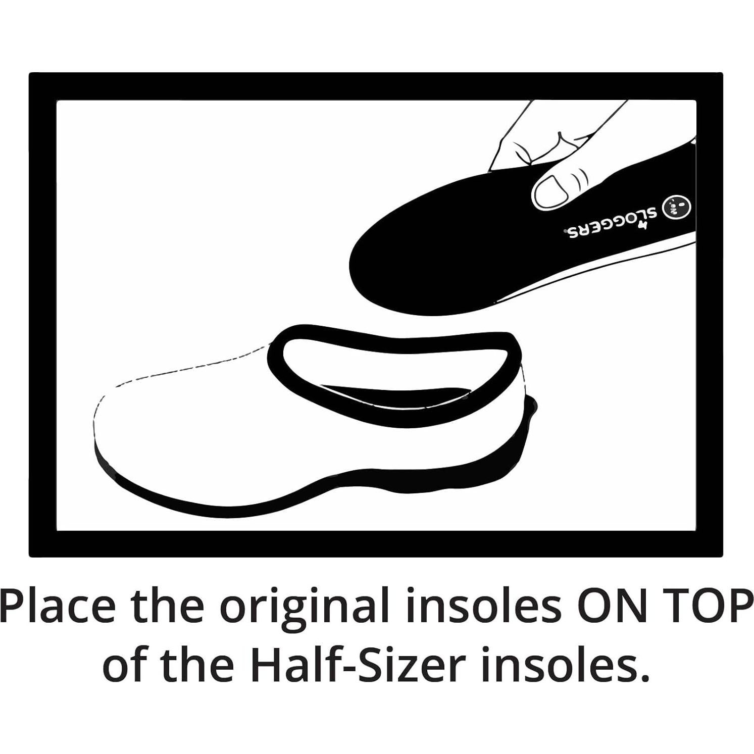 Plantillas de media talla Sloggers para hombres 11/12 - Confort