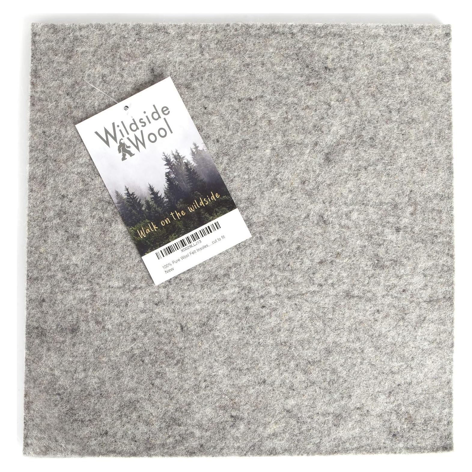 Plantillas de Lana 100% Pura Desert Breeze para Hombres y Mujeres - Térmicas y Cortadas a Medida 32.26 x 31.43 cm