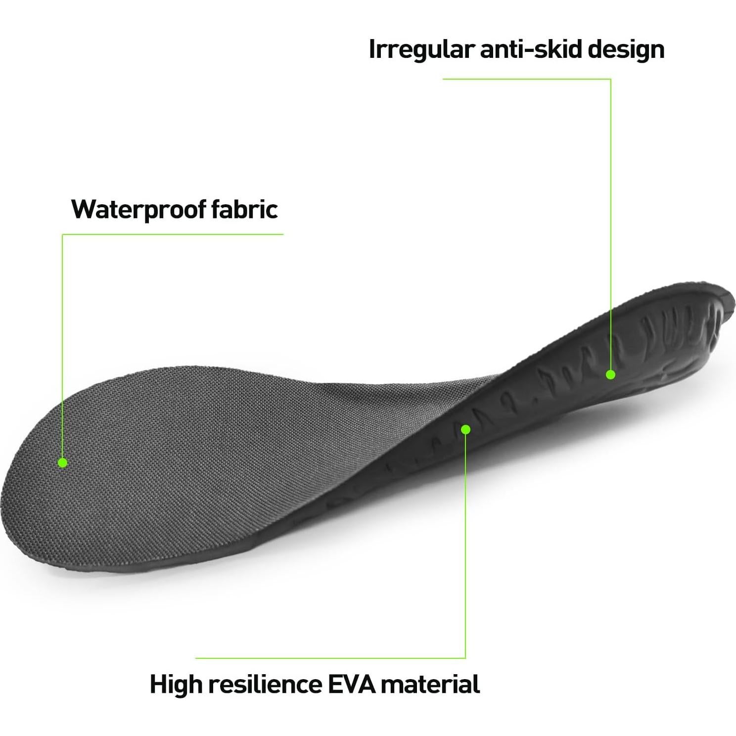 Plantillas Impermeables Antideslizantes MFBUYING M10 para Crocs