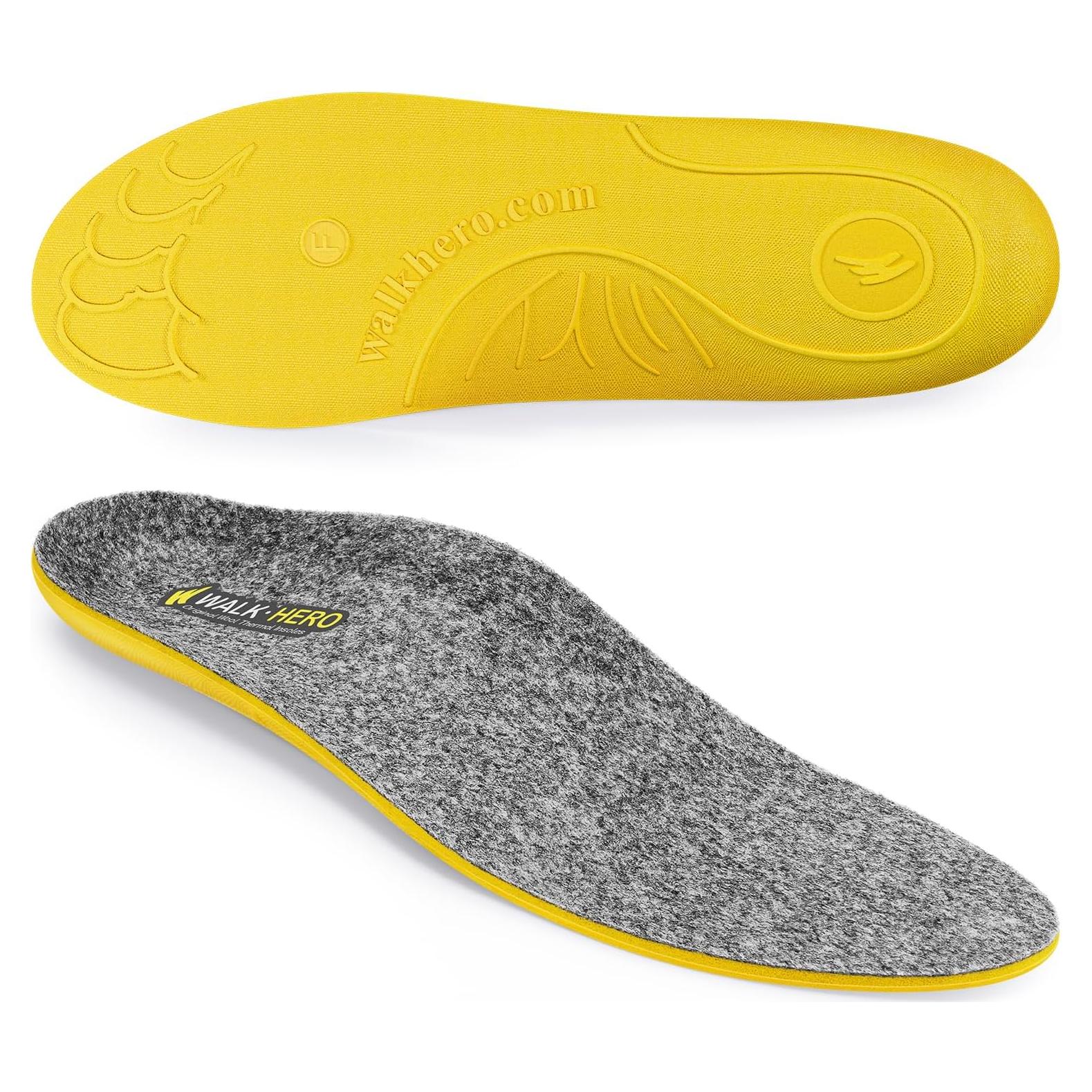 Plantillas de Lana Walkhero para Alivio de Fascitis Plantar