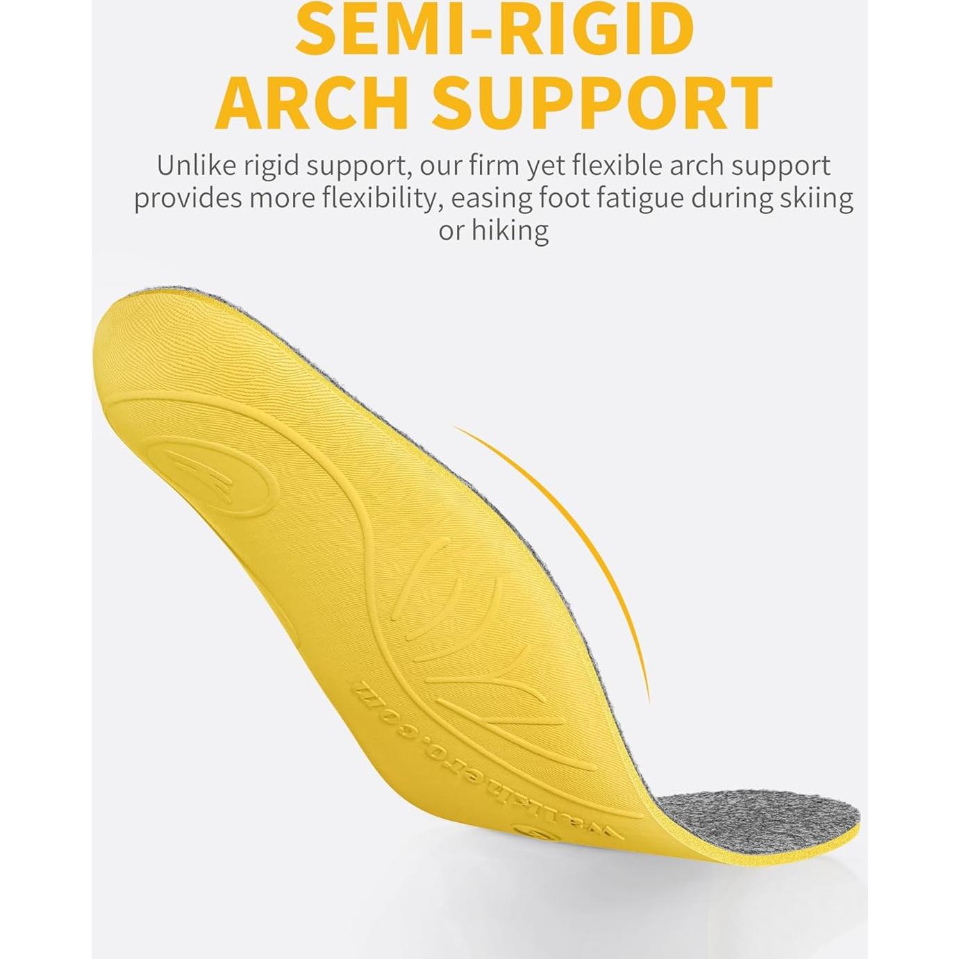 Plantillas de Lana Walkhero para Alivio de Fascitis Plantar