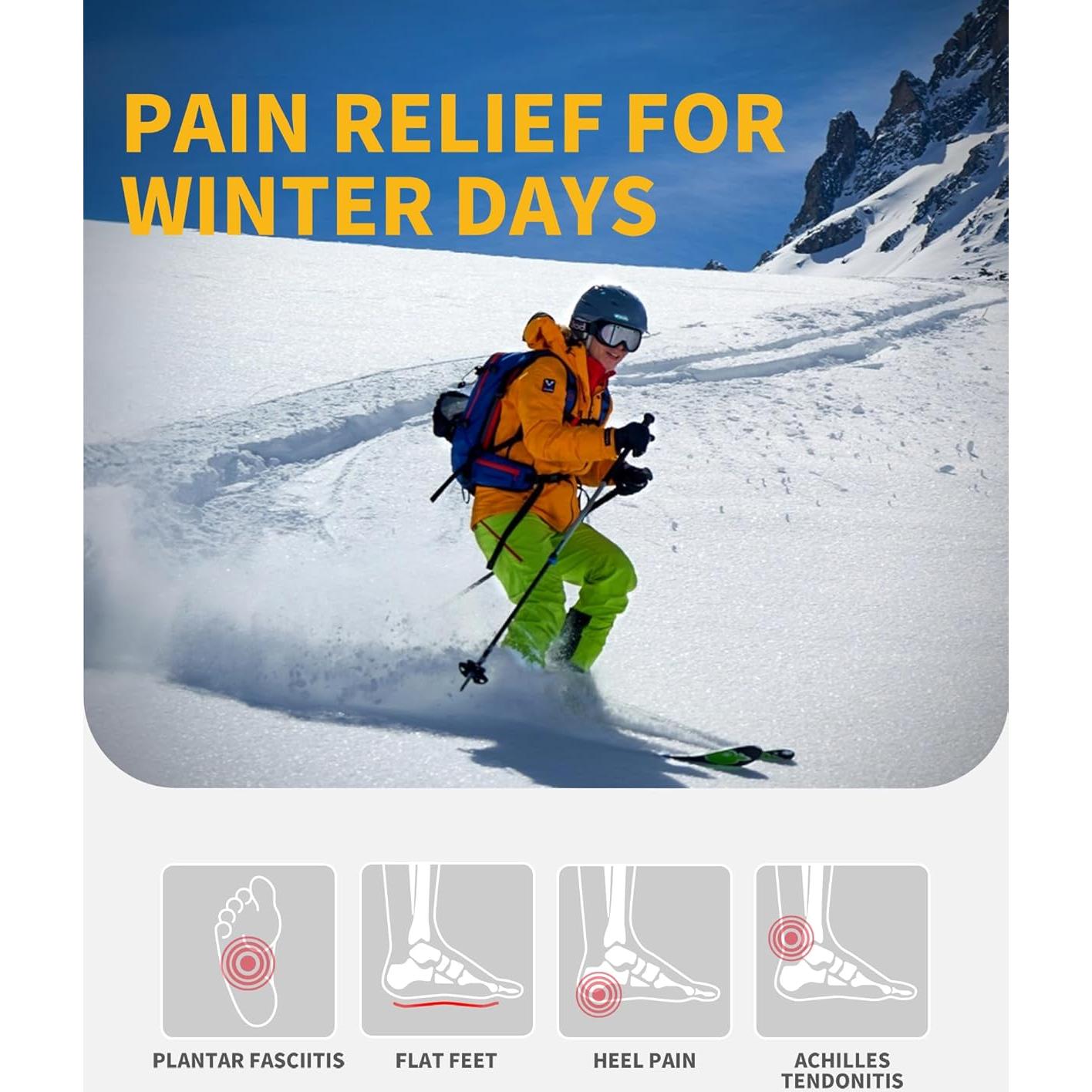 Plantillas de Lana Walkhero para Alivio de Fascitis Plantar