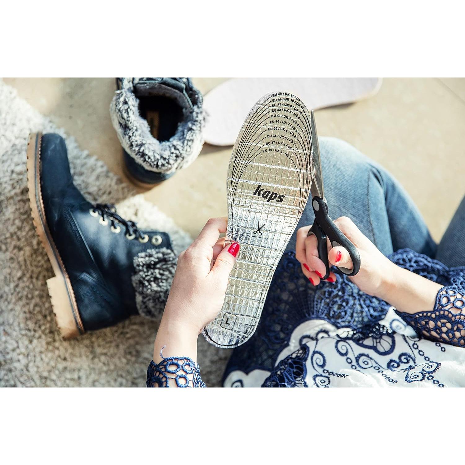 Plantillas Térmicas Kaps Alu - 6 Pares Cortables Unisex