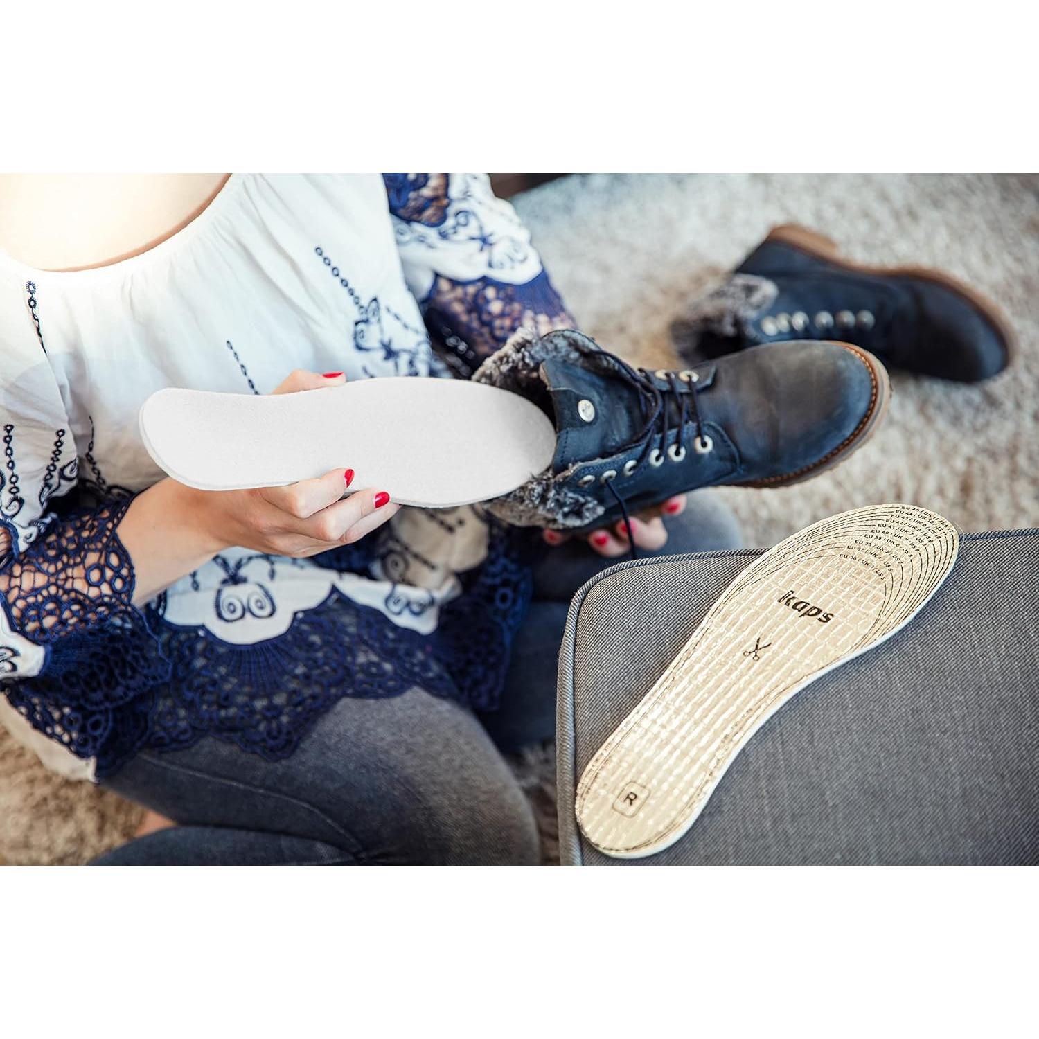 Plantillas Térmicas Kaps Alu - 6 Pares Cortables Unisex