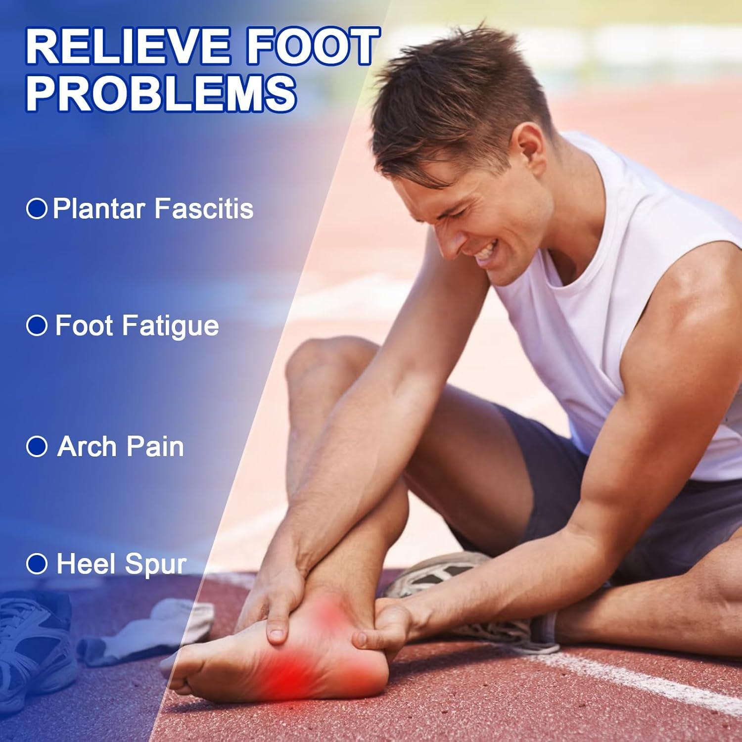 Plantillas de espuma viscoelástica LRRBUE para hombres 10 US