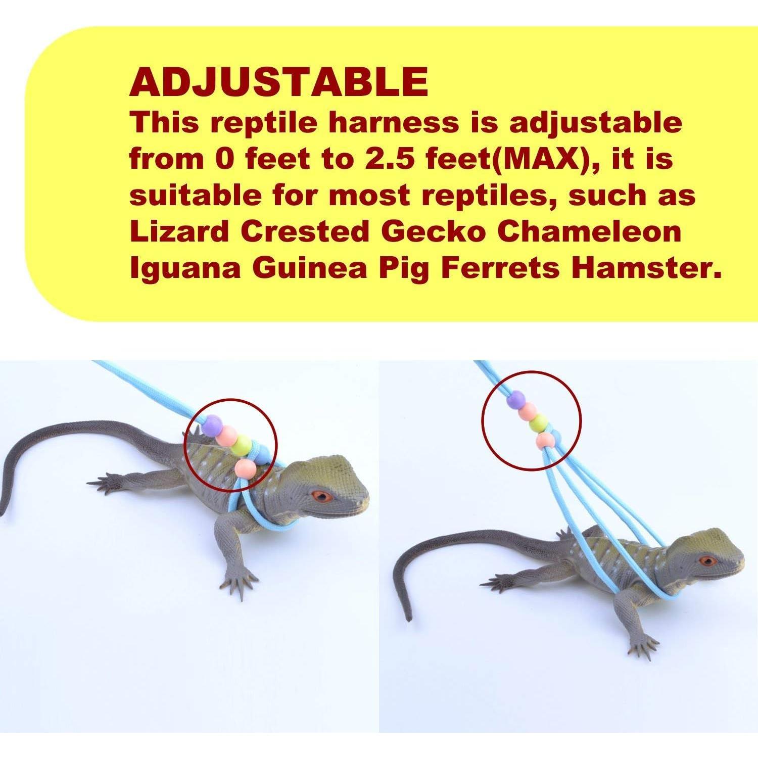 Correa Ajustable para Reptiles HAICHEN TEC 1.68m Nylon