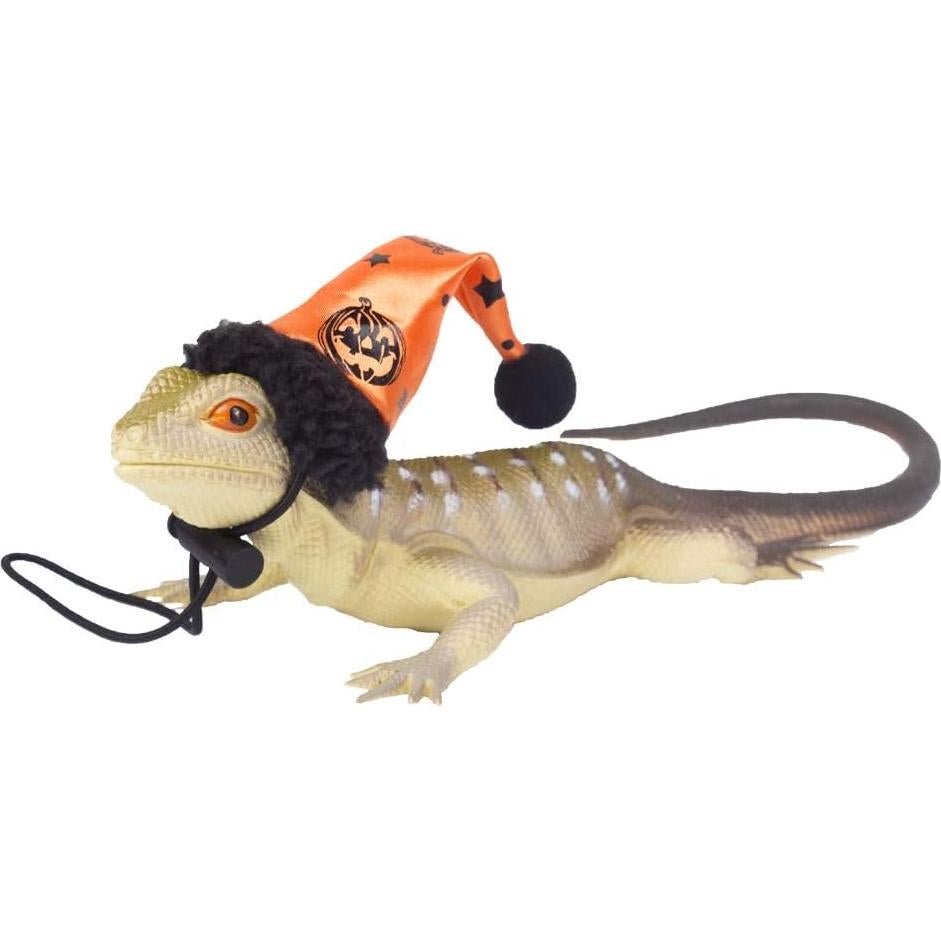 Conjunto Arnés y Sombrero Halloween Dragón Barbudo ADOGGYGO