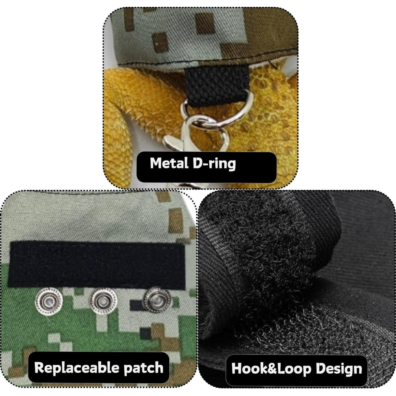 Conjunto Arnés y Correa para Dragón Barbudo KUNBIUH Ajustable