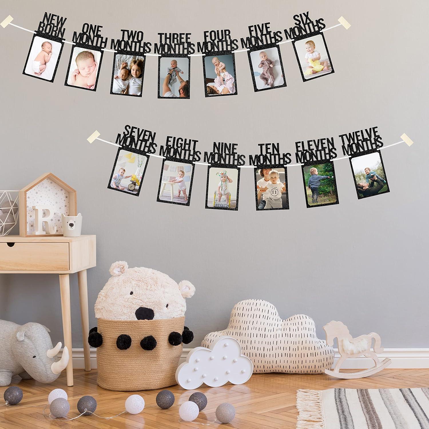 Banner de Fotos de Cumpleaños 1 PartyHooman - Preensamblado