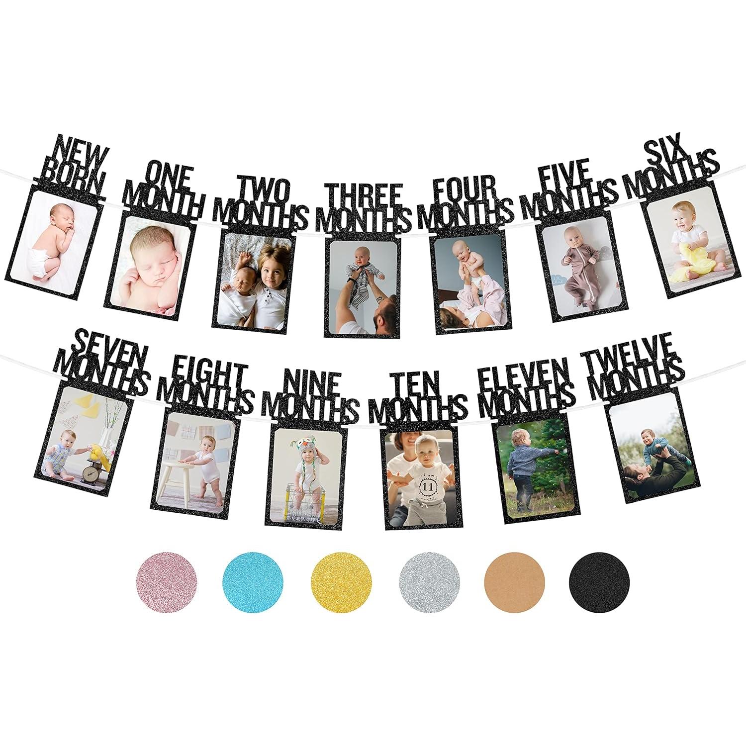 Banner de Fotos de Cumpleaños 1 PartyHooman - Preensamblado