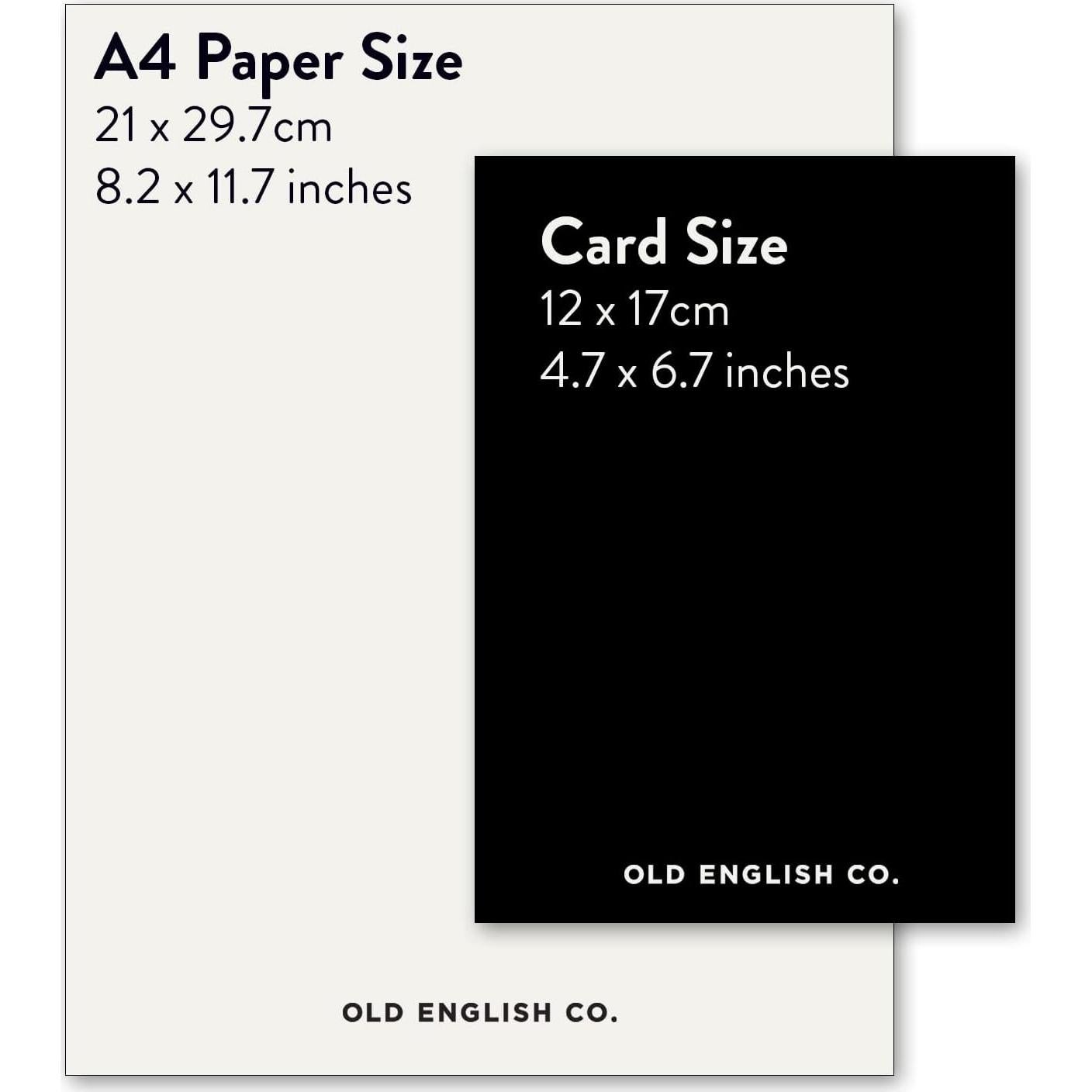Tarjeta de Cumpleaños Niña 7 Años Old English Company