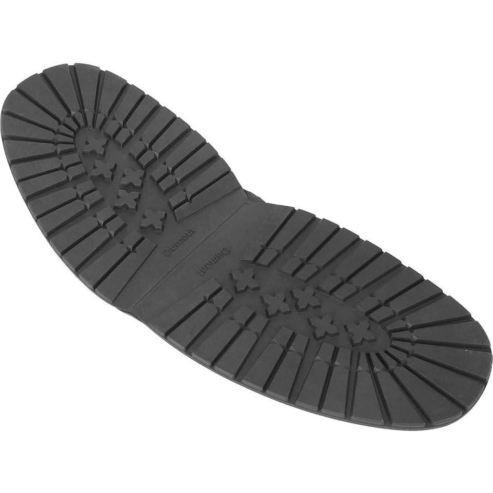 Suelas de zapato Zerodis de goma anti-deslizantes negras