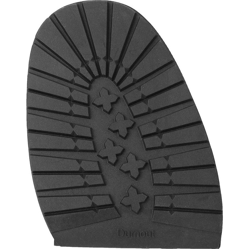 Suelas de zapato Zerodis de goma anti-deslizantes negras