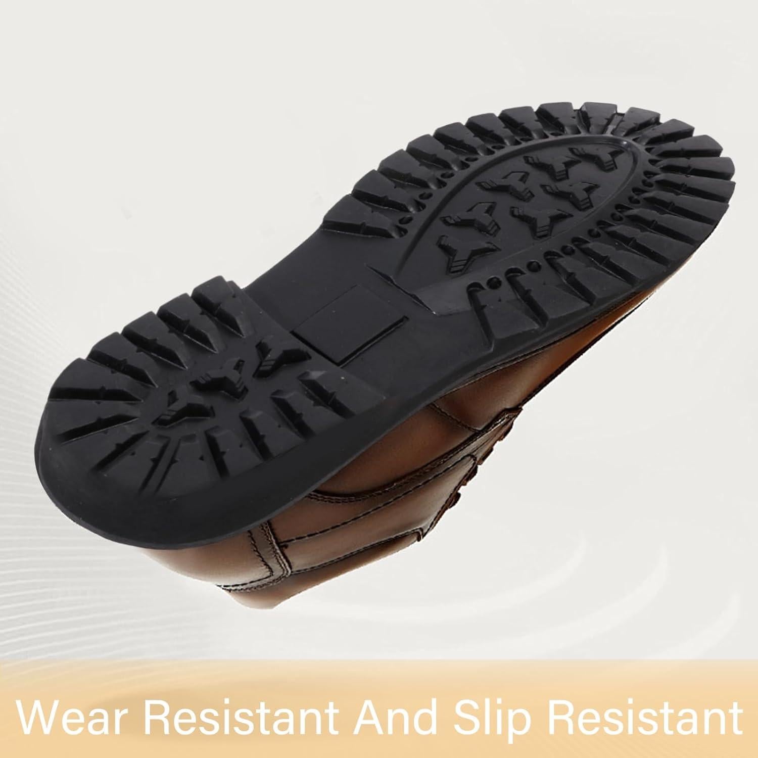 Suela de goma CHGCRAFT para zapatos y botas - 30cm x 11.4cm