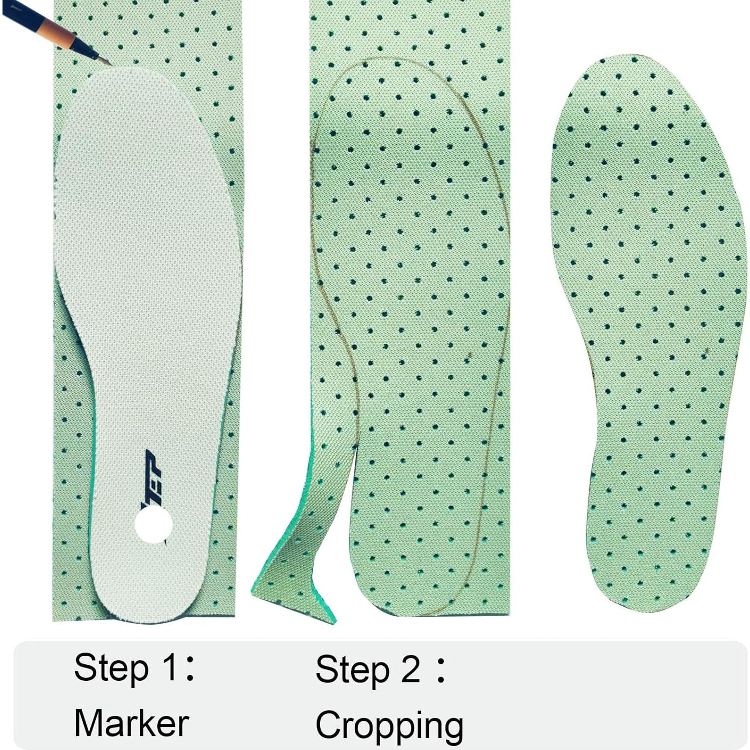 Plantillas Autoconstruidas Antideslizantes Misorita - 6 Piezas