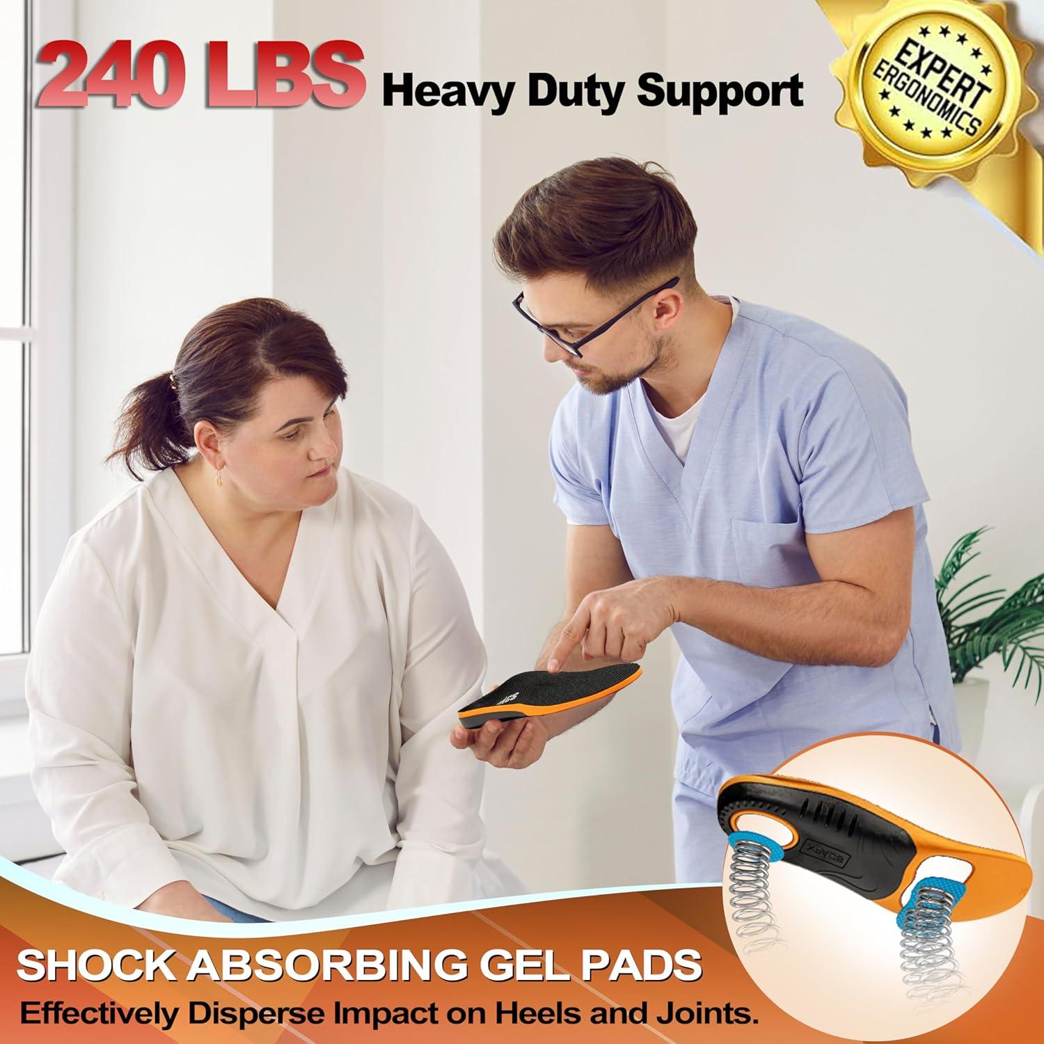 Plantillas ortopédicas XPACS para arco alto y fascitis plantar