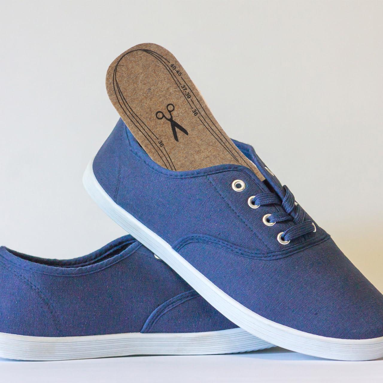 Plantillas de Fieltro de Lana GALPADA 4 Pairs Recortables