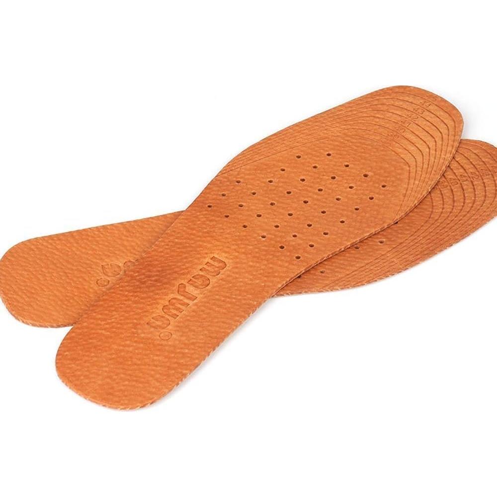 Plantillas Ultra Finas de Cuero de Cerdo YUANQIAN - 4 Pares