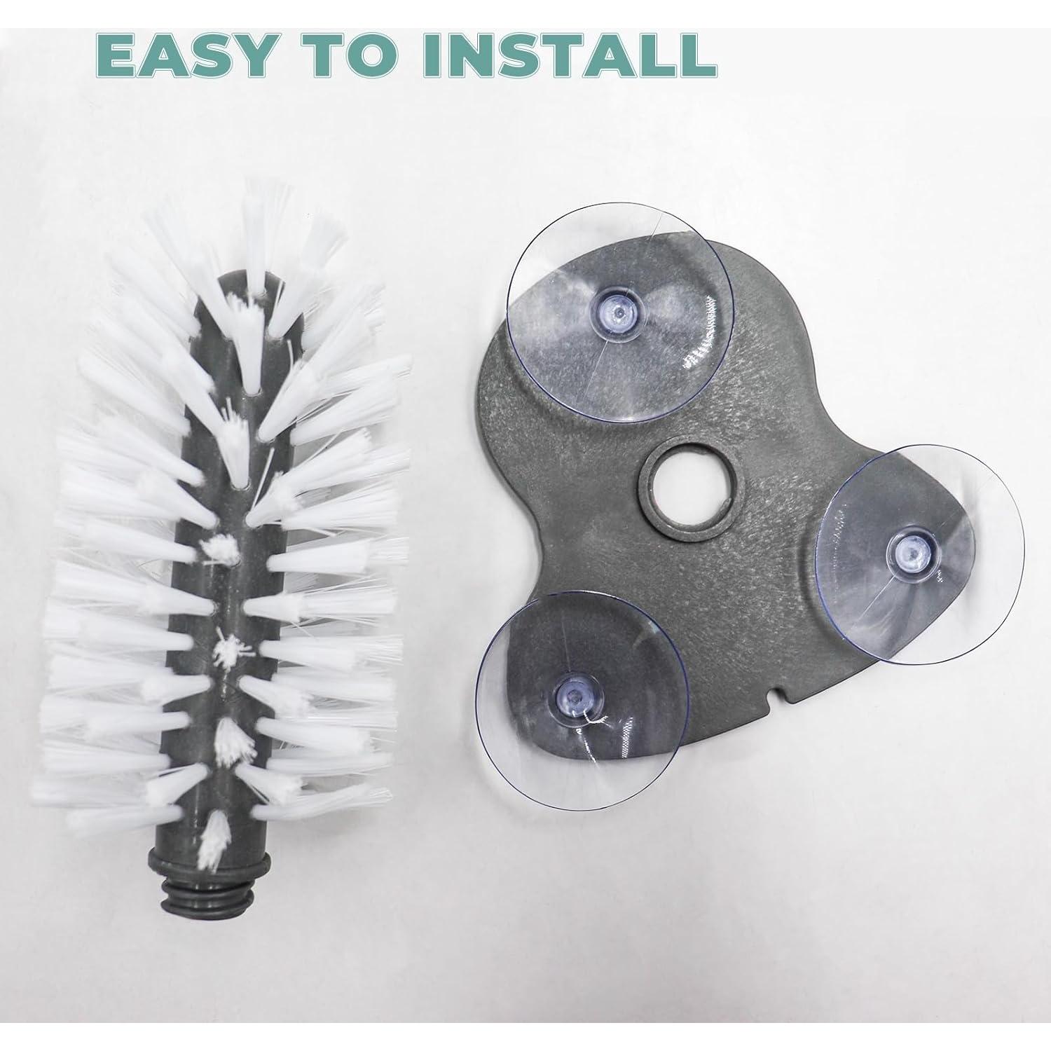 Paquete de 2 Cepillos de Tortuga MHLLGN con Ventosas