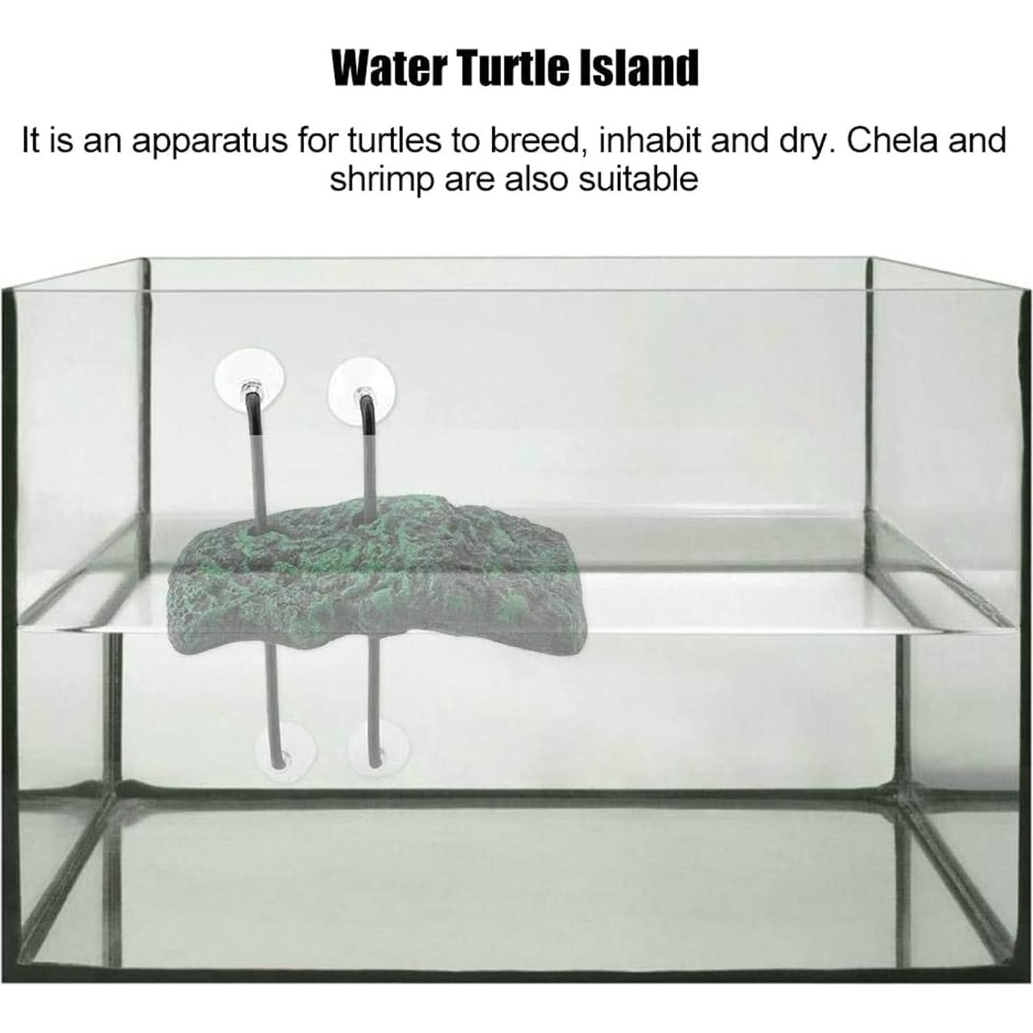 Plataforma de descanso para tortugas Hokojix 28x12 cm