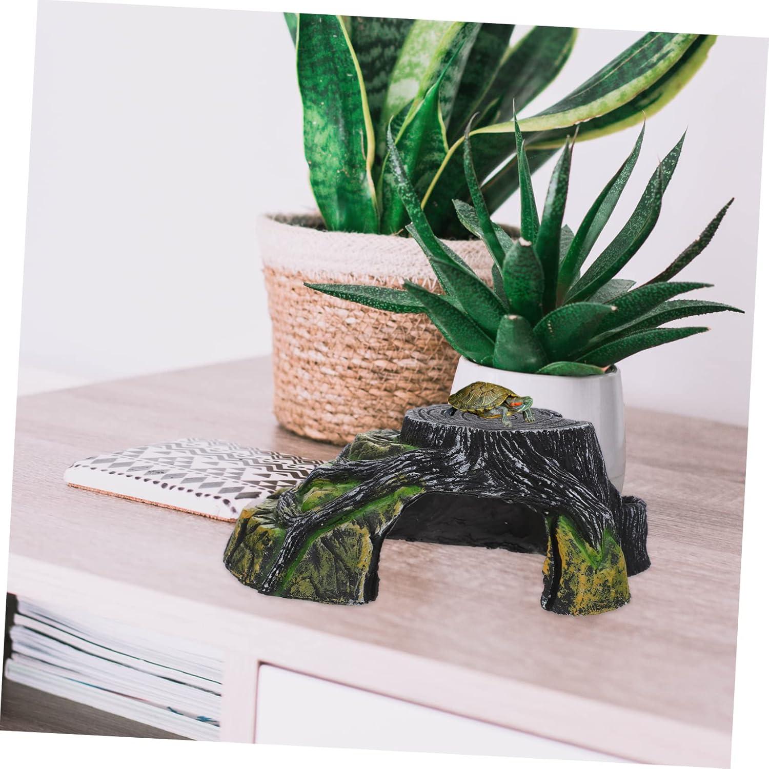 Plataforma para Tortugas BESPORTBLE 21.5x14 cm Resistente al Desgaste