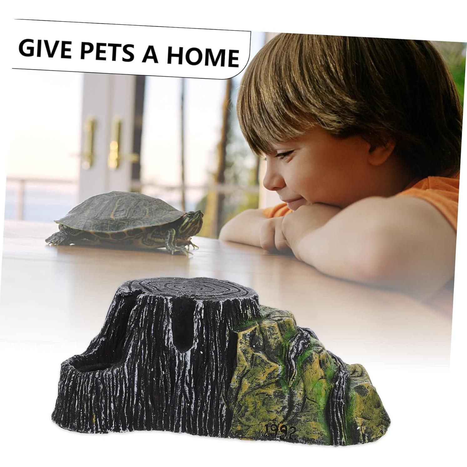 Plataforma para Tortugas BESPORTBLE 21.5x14 cm Resistente al Desgaste