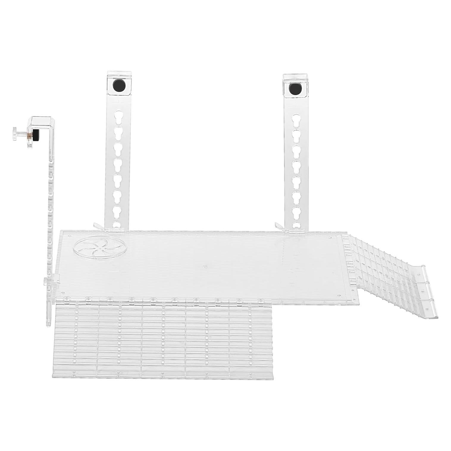 Plataforma de Sol para Tortugas Kaimenhong 35x20x25cm Acrílico