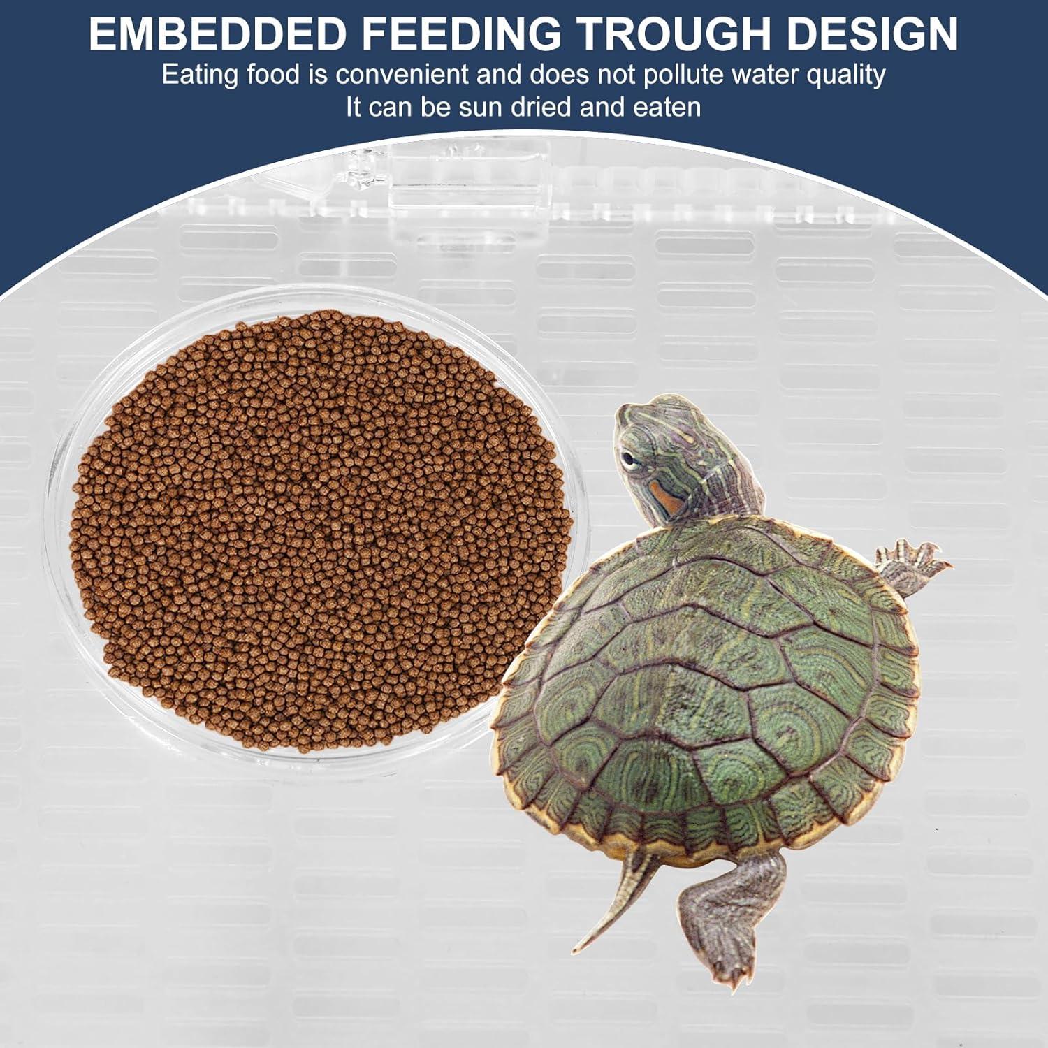 Plataforma de Sol para Tortugas Kaimenhong 35x20x25cm Acrílico