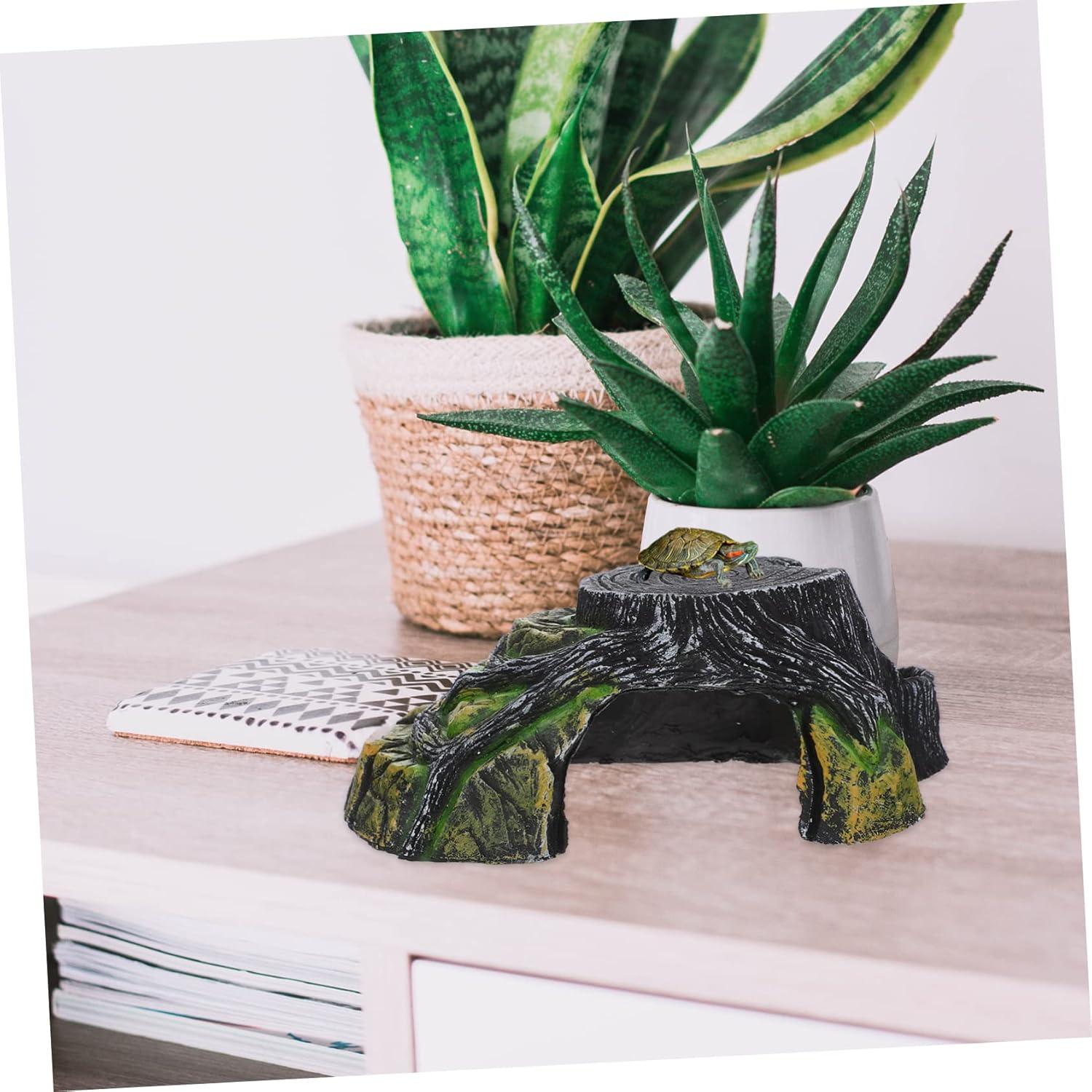 Plataforma de Tortuga UKCOCO con Rampa Escalable 21.5x14cm