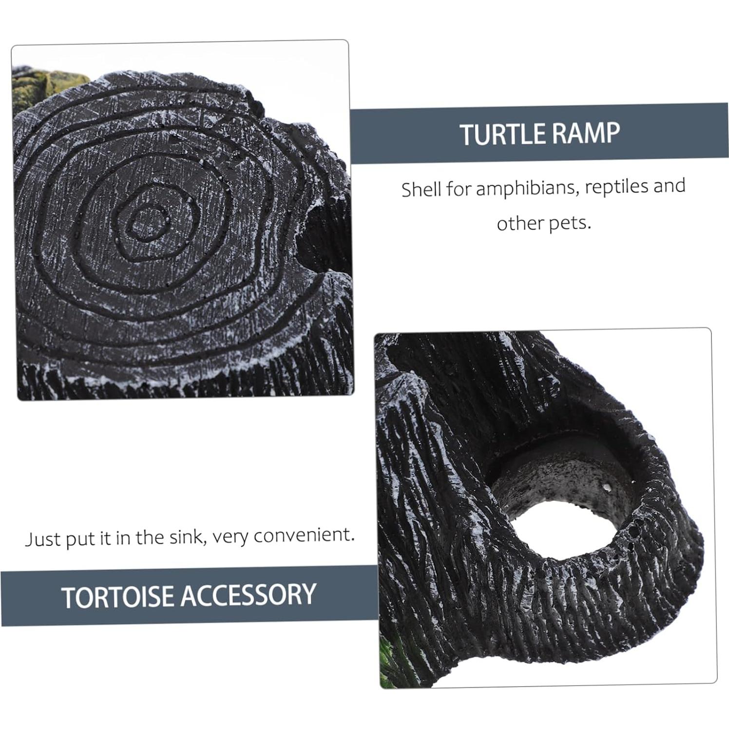 Plataforma de Tortuga UKCOCO con Rampa Escalable 21.5x14cm