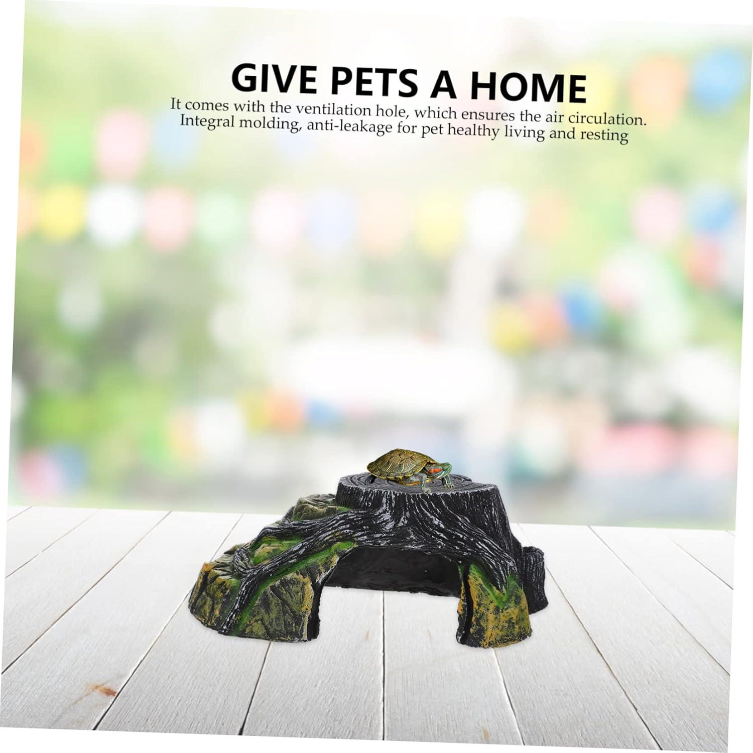 Plataforma de Tortuga UKCOCO con Rampa Escalable 21.5x14cm