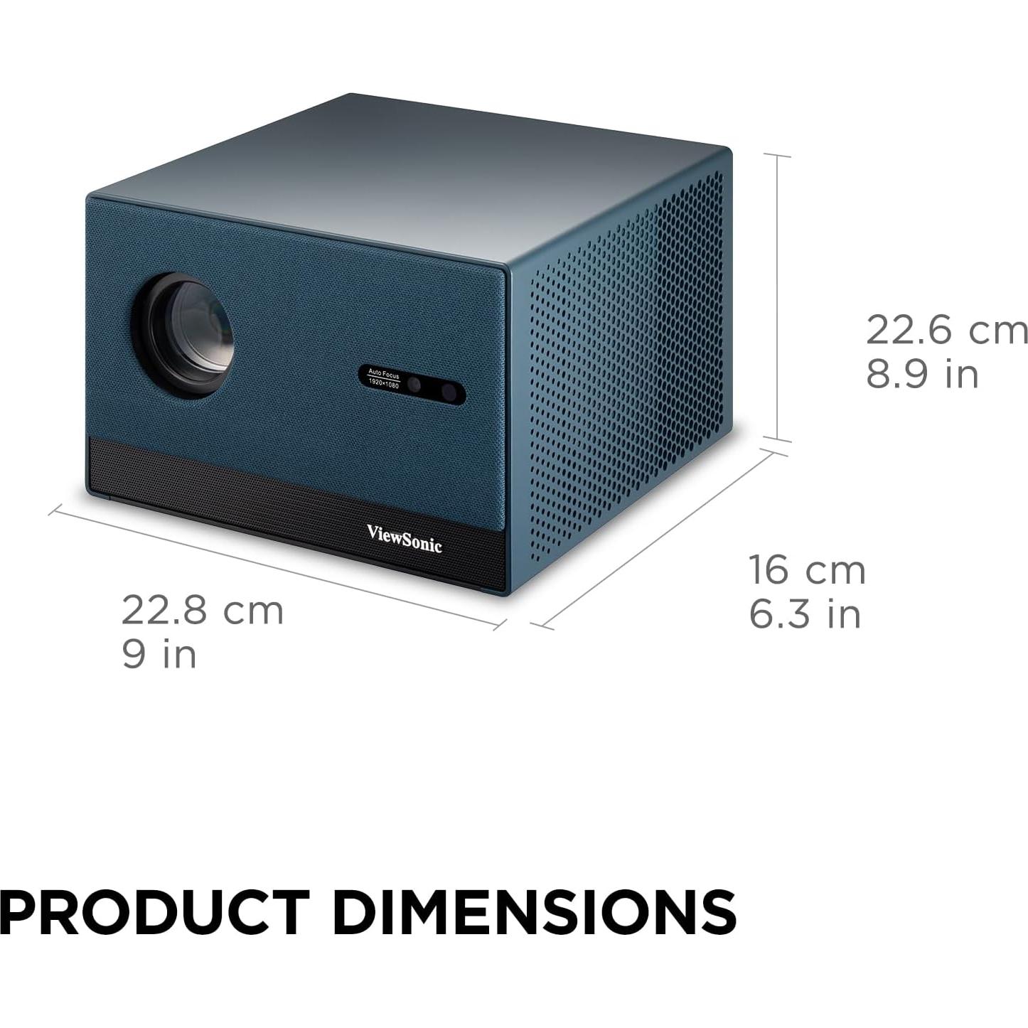 Proyector LED ViewSonic LX60HD 1080p con Google TV