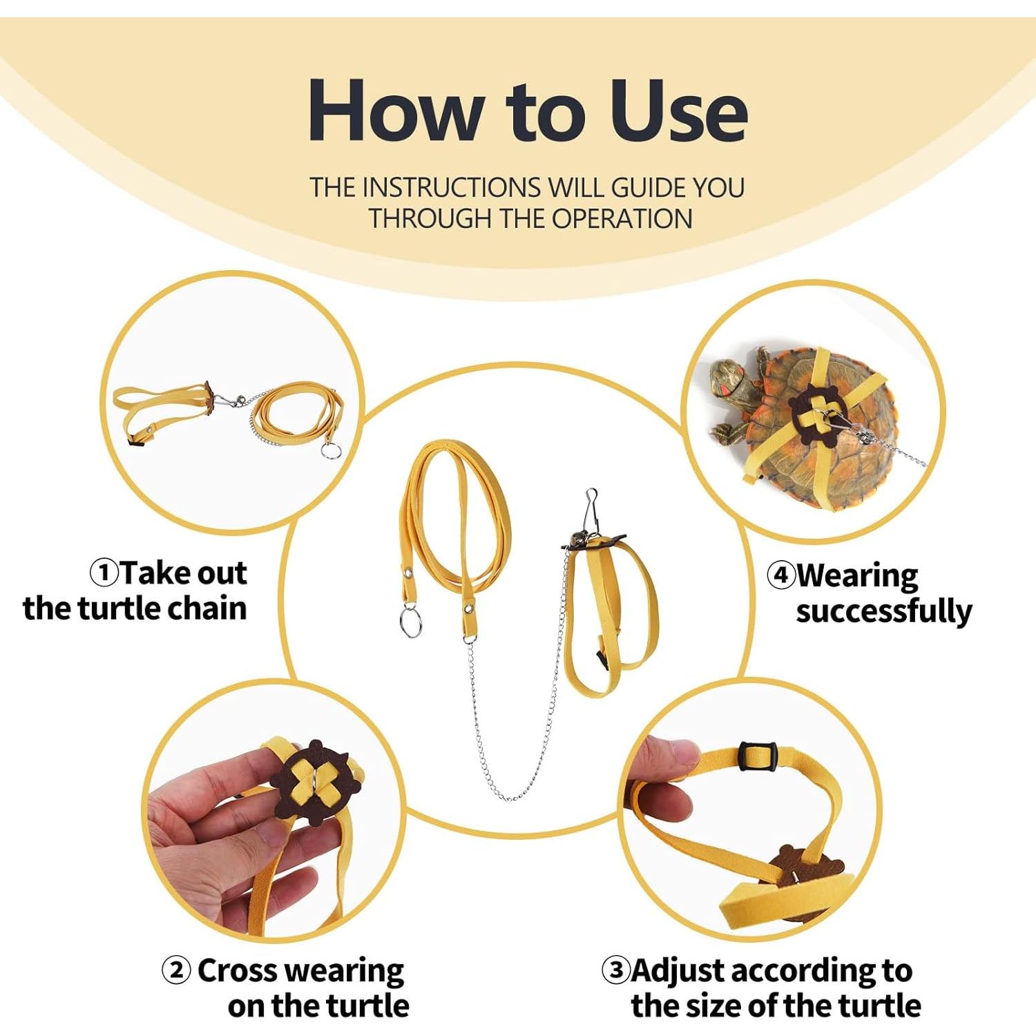 Correa Ajustable para Tortuga YeeBeny - Entrenamiento y Seguridad