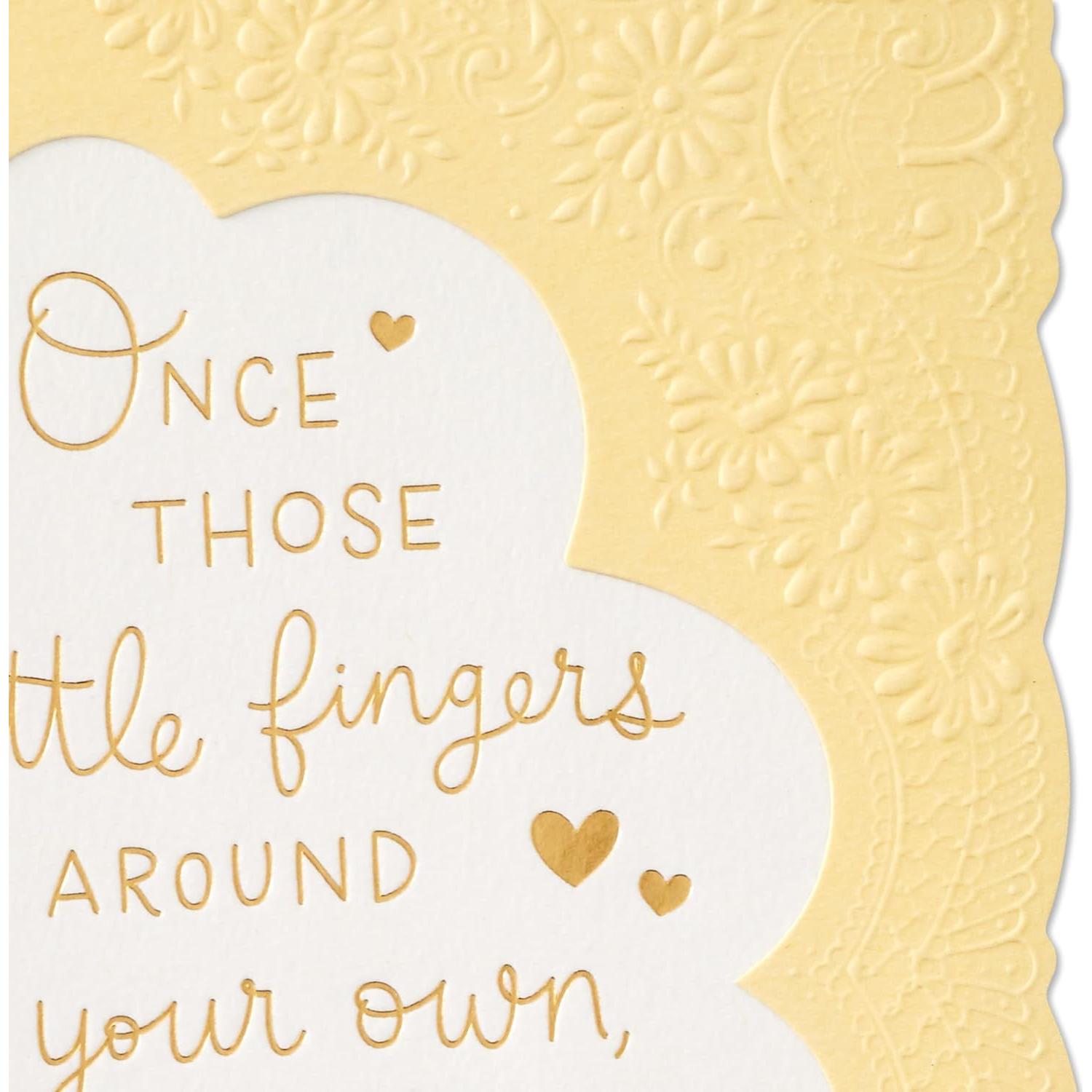 Tarjeta de Baby Shower Hallmark El Mundo Nunca Es el Mismo