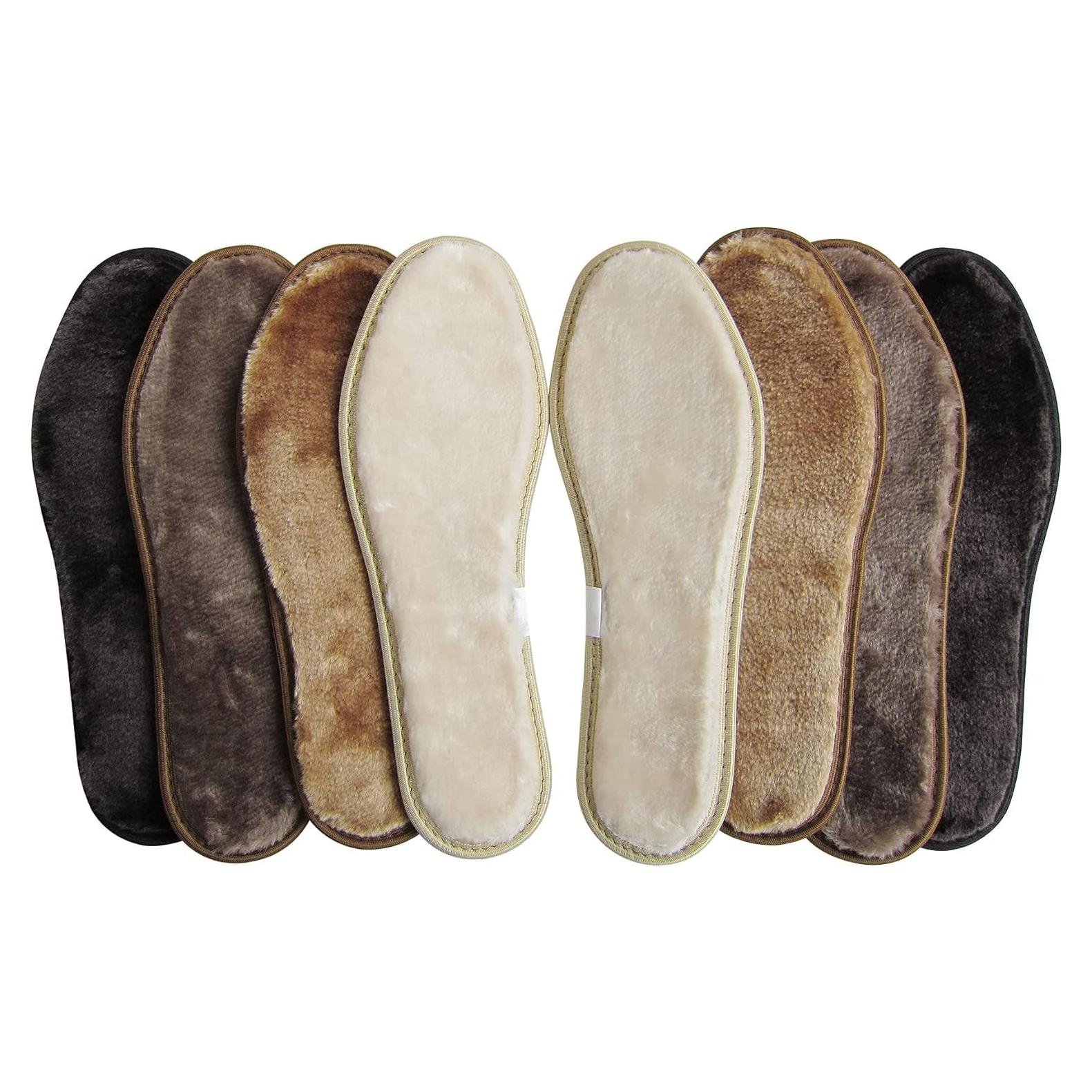 Paquete de 4 Plantillas de Felpa Sintética Bellcon Talla 43