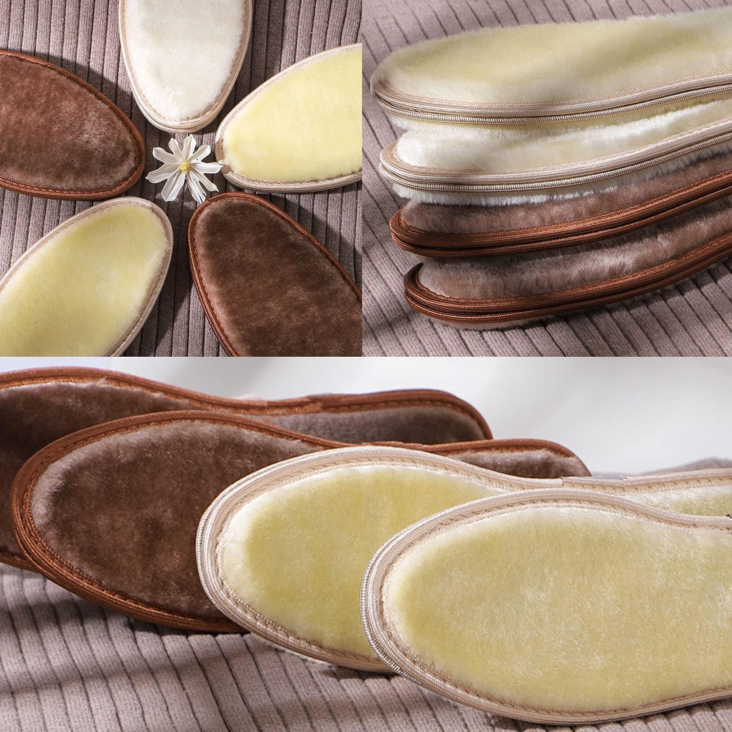 Paquete de 4 Plantillas de Felpa Sintética Bellcon Talla 43