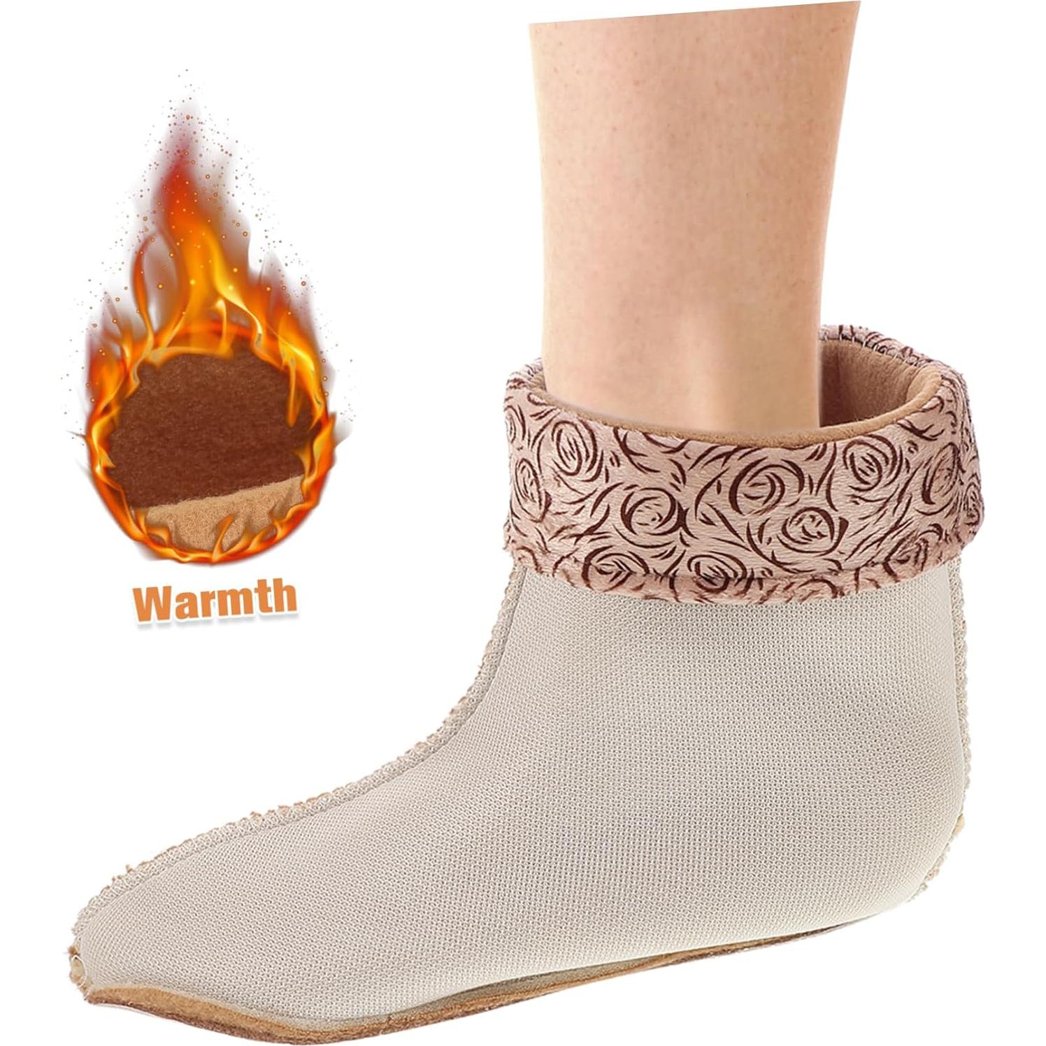 Forros Térmicos para Botas de Lluvia Toddmomy Mujeres Multicolor