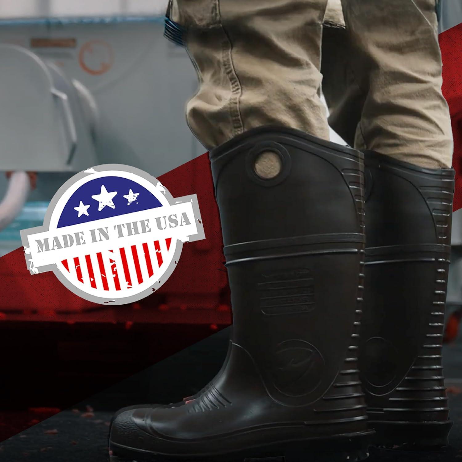 Botas de Seguridad Dunlop Durapro Punta de Acero Talla 42