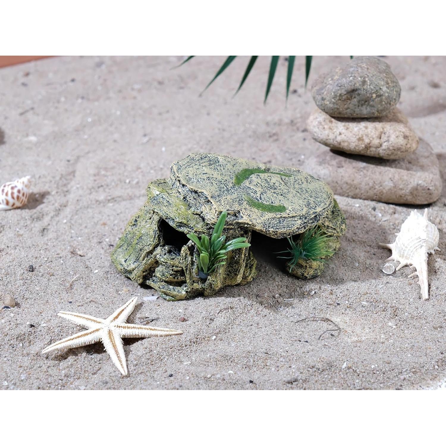 Escondite de Reptiles IBWell Roca de Sol 6.5x16x9.5cm