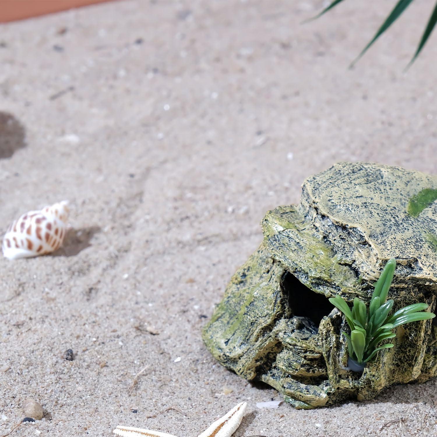 Escondite de Reptiles IBWell Roca de Sol 6.5x16x9.5cm